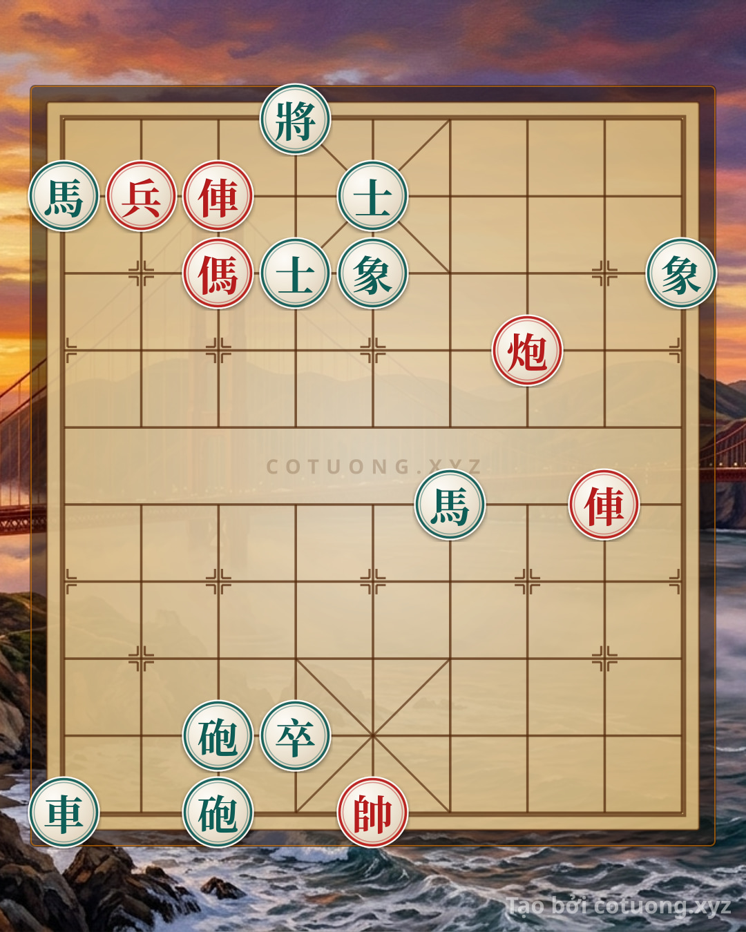 Challenge: The Mystery of the Xiangqi Position: Black Under Pressure, Waiting for a Lightning Counterattack - Can you solve it?