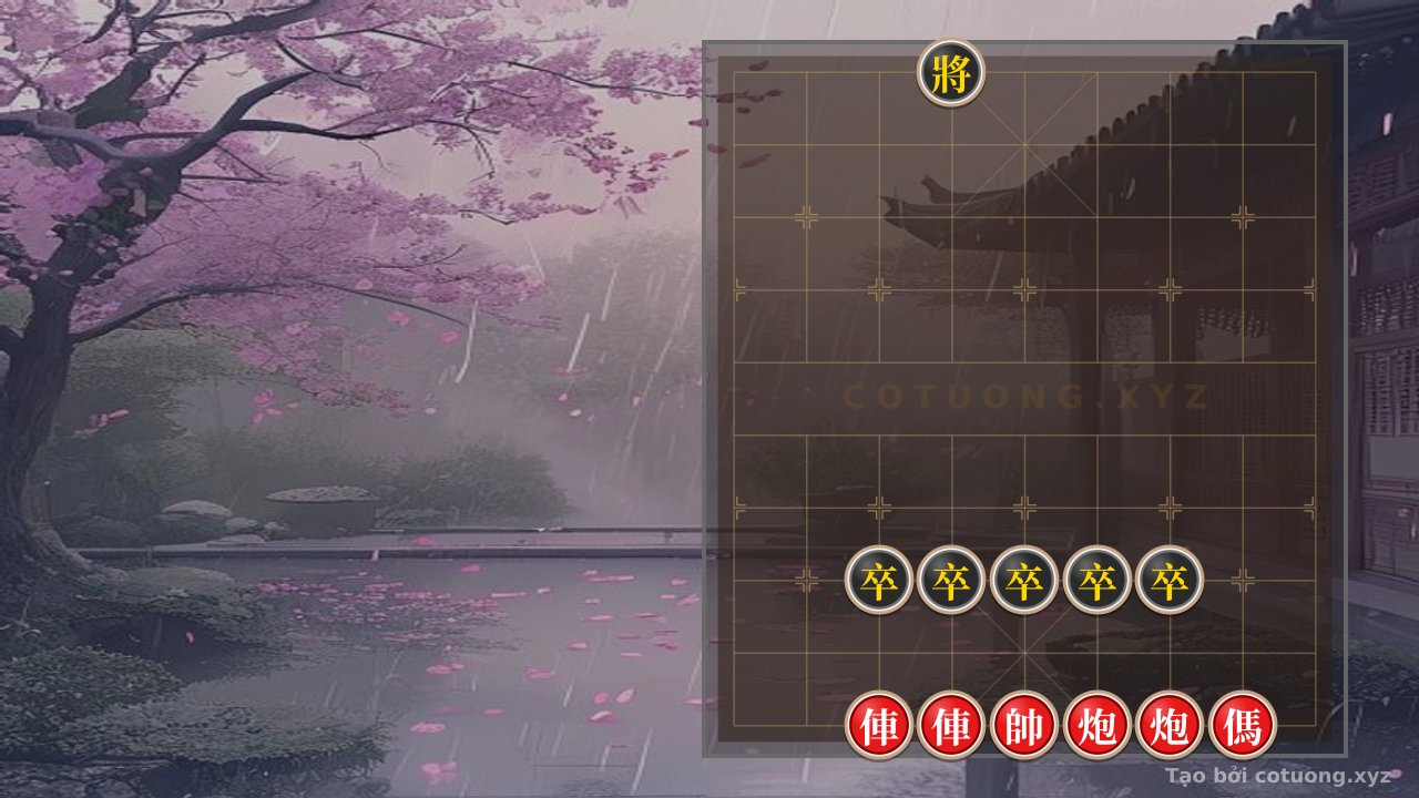 Thế cờ: Xiangqi: The 'Surrounded Black' Position - Defensive Tactics from a Weak Force — Cờ Tướng Online