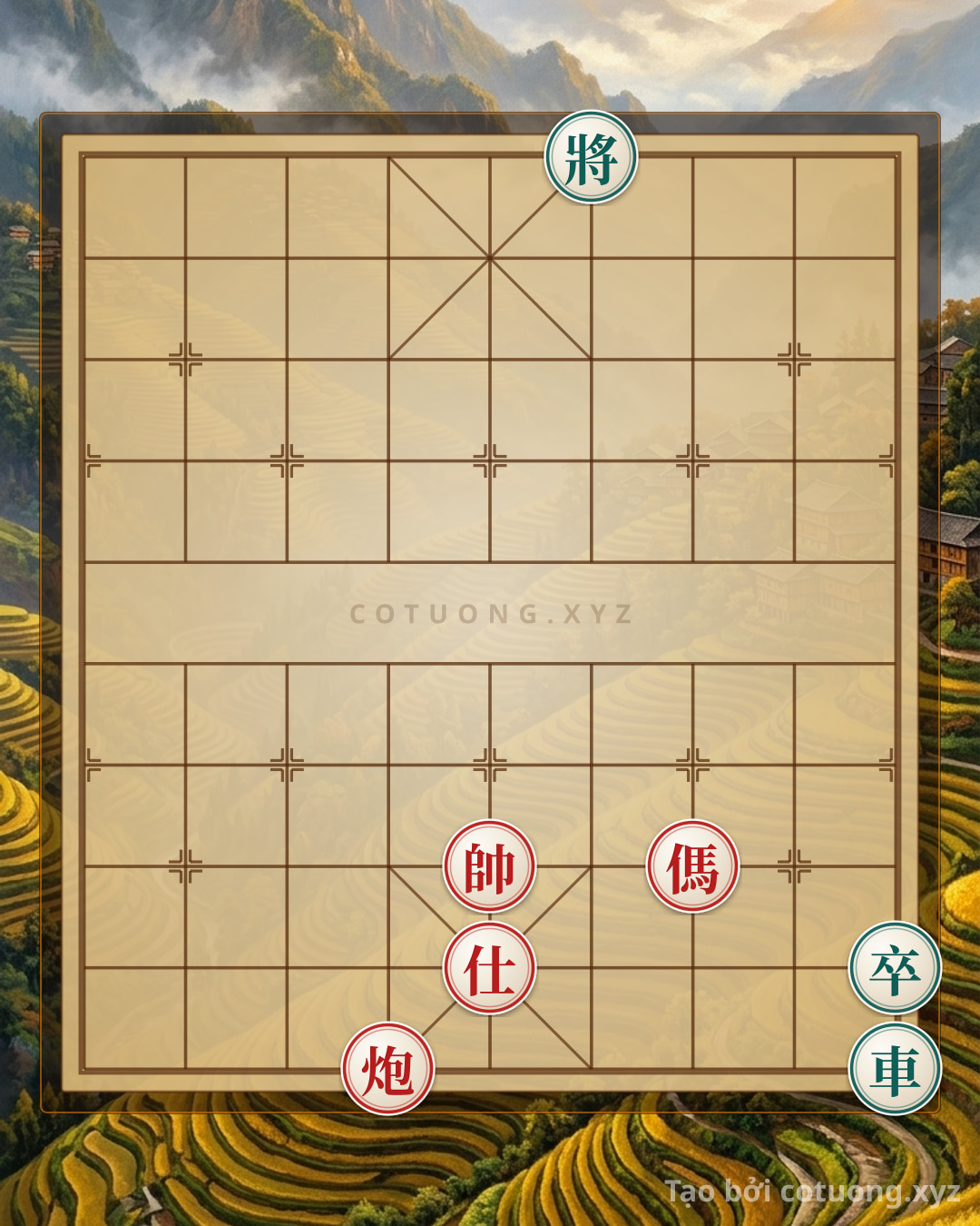 Thế cờ: Black's Trap: Red Cannon at 6-1 Will Change the Game! — Cờ Tướng Online