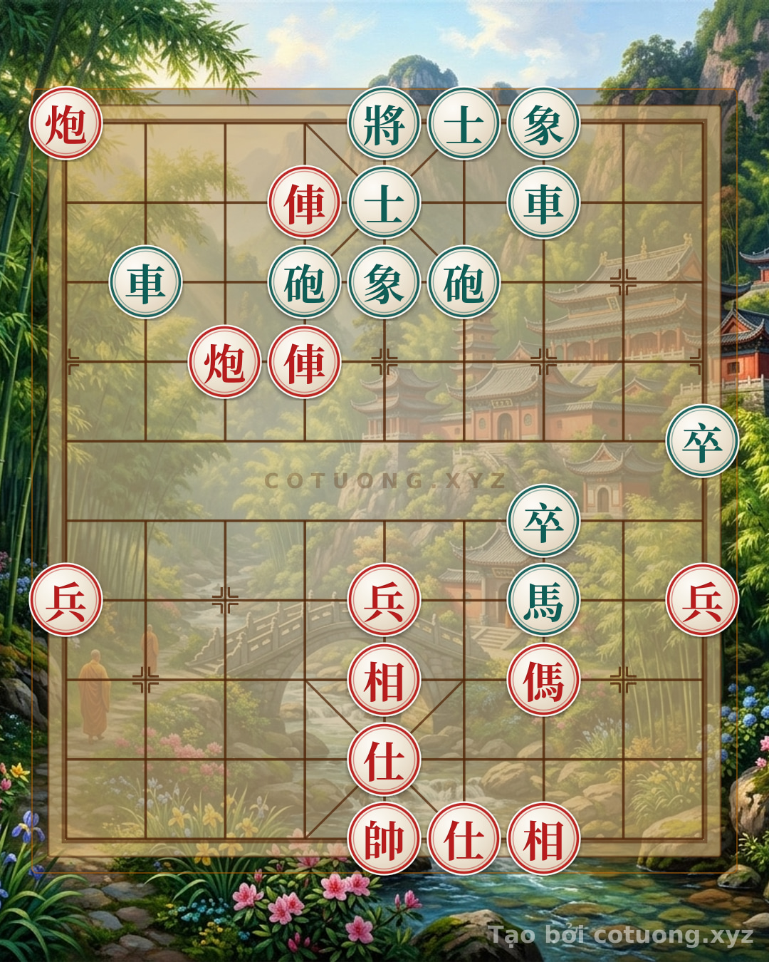 Challenge: Xiangqi - The Red Cannon's Decisive Moves in the 'Blood Battle' Strategy - Can you solve it?