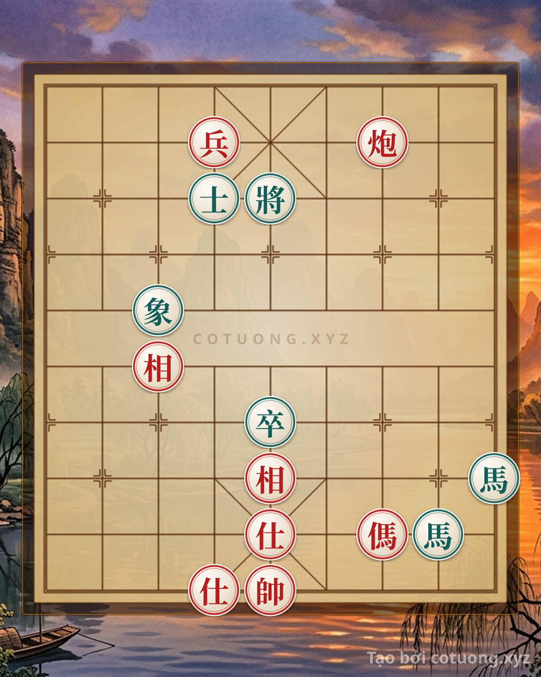 Challenge: Red Pawn at 6th File, 9th Rank: The Hidden Move of the Xiangqi Master - Can you solve it?