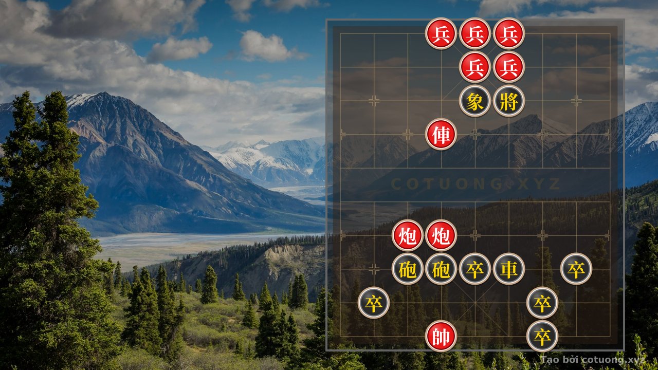 Thế cờ: Xiangqi: Defense Against the Black Chariot's Breakthrough at 6-3 — Cờ Tướng Online