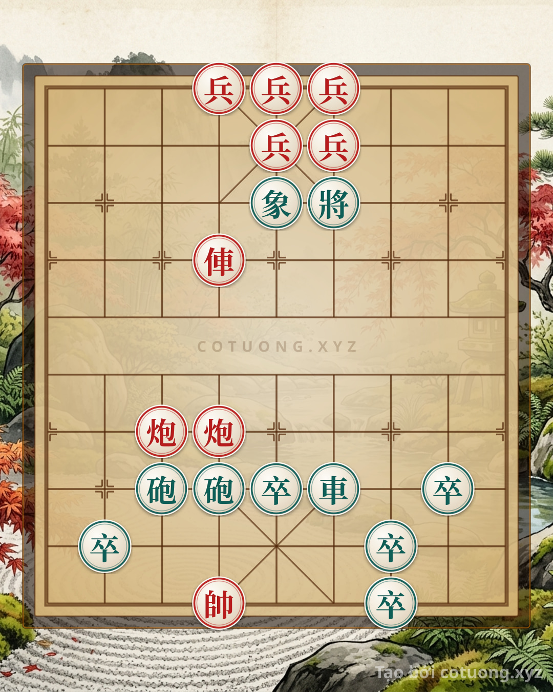Thử Thách: Cờ Tướng: Bí Kíp Phòng Ngự Đột Phá Từ Xe Đen Lộ 6 Hàng 3 - Bạn có thể giải được?