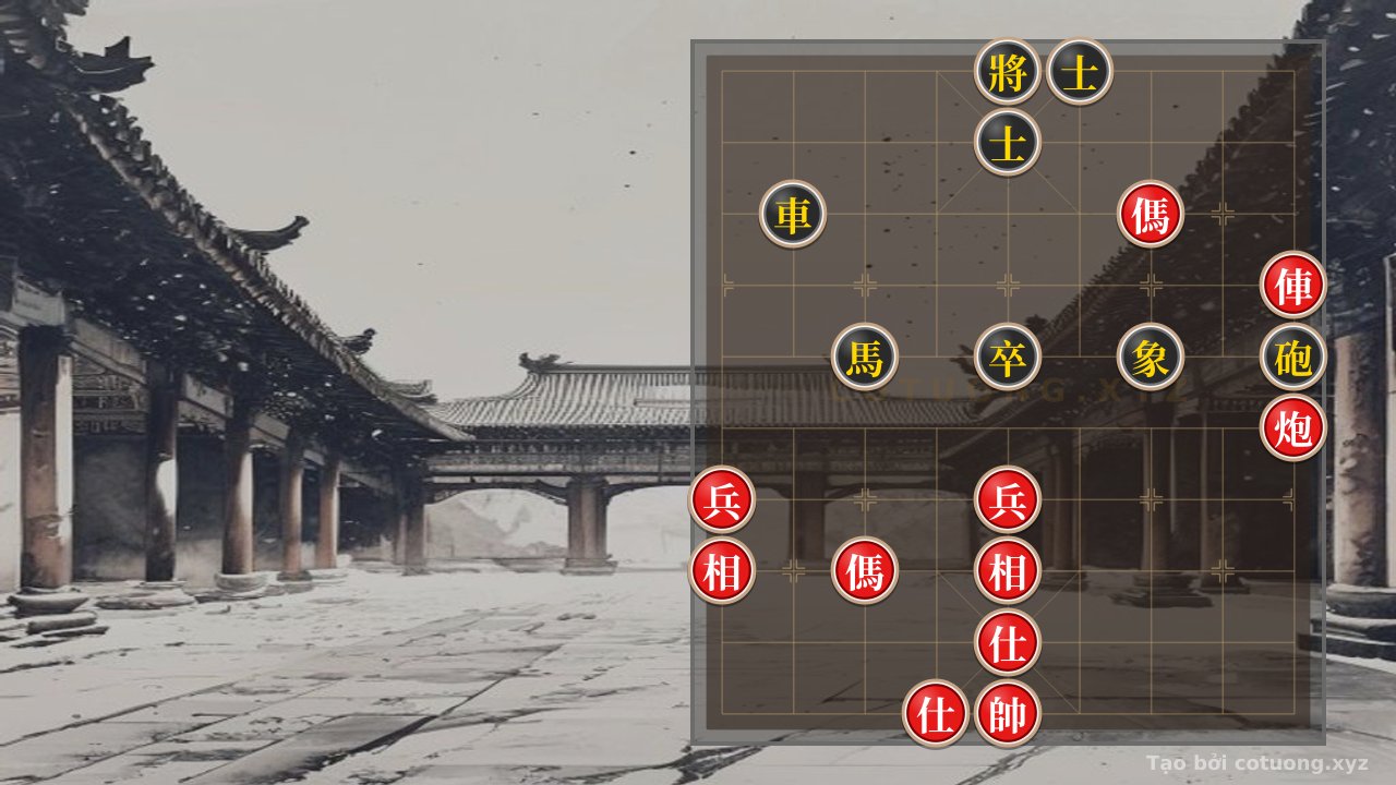 Thế cờ: The 'Song Ma Jiao Chan' Formation - Lessons in Balance in Xiangqi — Cờ Tướng Online