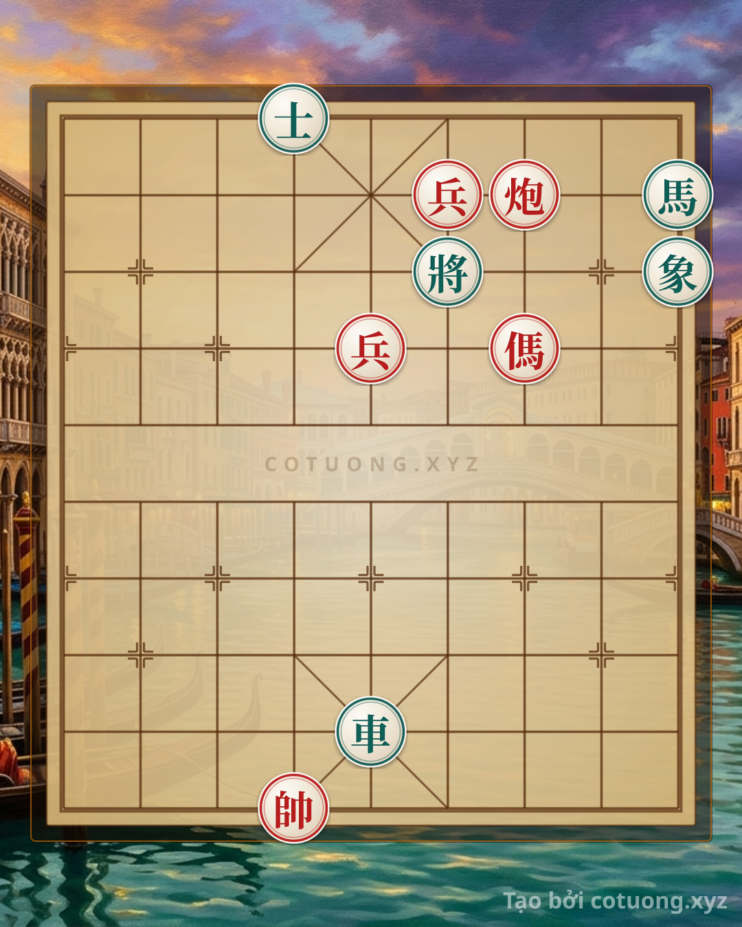 Challenge: 'The Fall of the Red Stone into the Black Heart' - The Advance and Charge, the Red Chariot Pierces Straight into the Black Advisor (Level 8/10) - Can you solve it?