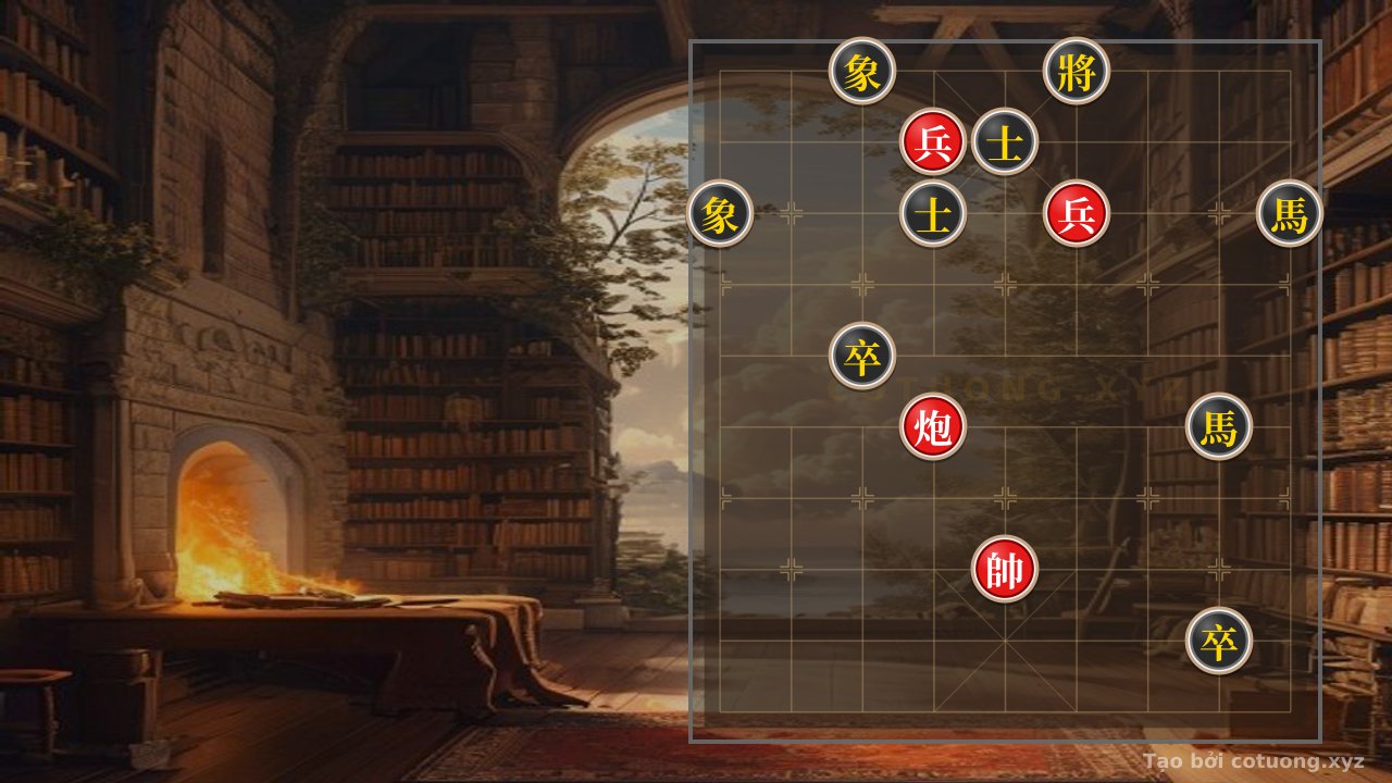 Thế cờ: Red Leads the Charge: A Xiangqi Opening Like a Golden Bell Strike - Lessons in Defense and the Spirit of the General — Cờ Tướng Online