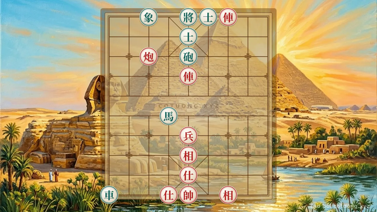 Thế cờ: Xiangqi: The Red Side's Opening Strategy - Steadfast, Bold and Brutally Vulnerable — Cờ Tướng Online