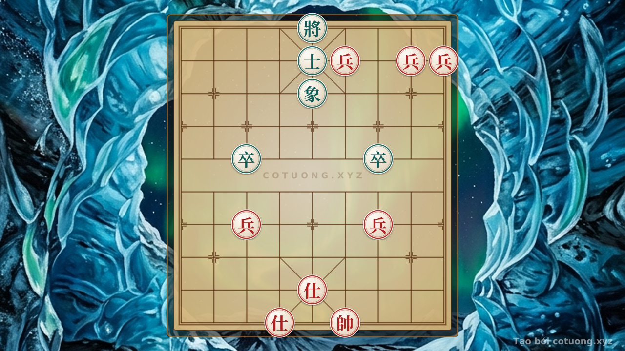 Thế cờ: Xiangqi Position 1/10: Red Attacks, Black Defends - Secrets to Reading the Board — Cờ Tướng Online