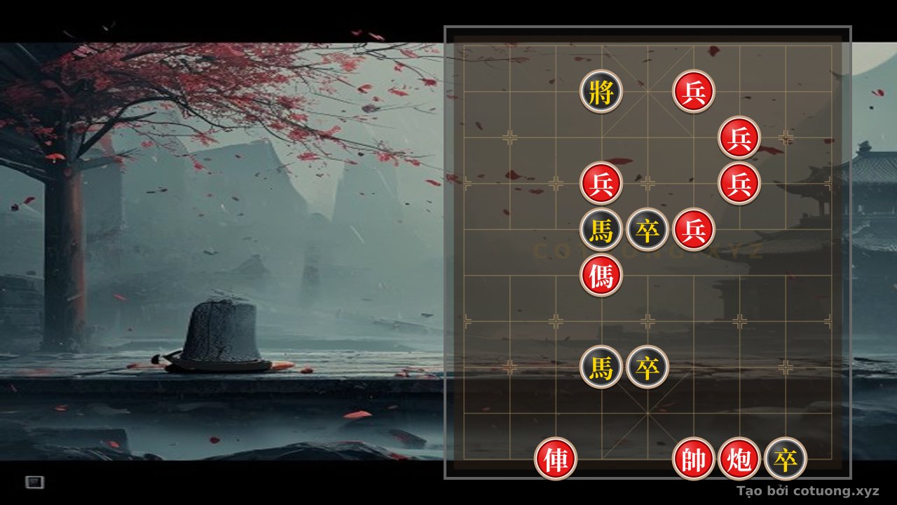 Thế cờ: '**Black Horse Trap - Chess Position 6/10: 
