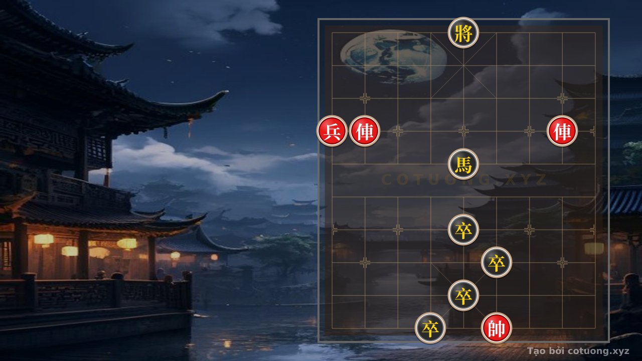 Thế cờ: Red General Chess: Defensive Tactics from the Xich Bi Formation — Cờ Tướng Online