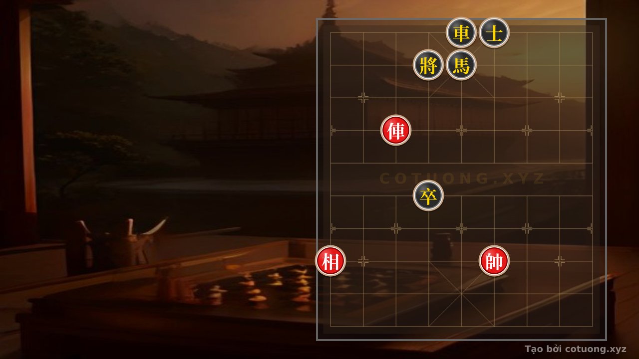 Thế cờ: Red Chariot Wins: Tactical Tips When the Black General is Blocked — Cờ Tướng Online