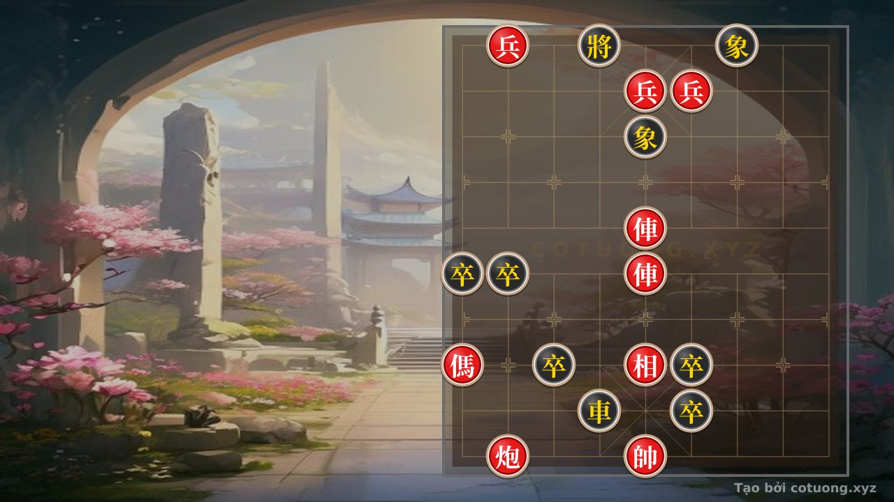 Thế cờ: The 'Red Pawn Wandering, Black Rook Menacing' Opening - A Beginner's Test in Xiangqi — Cờ Tướng Online