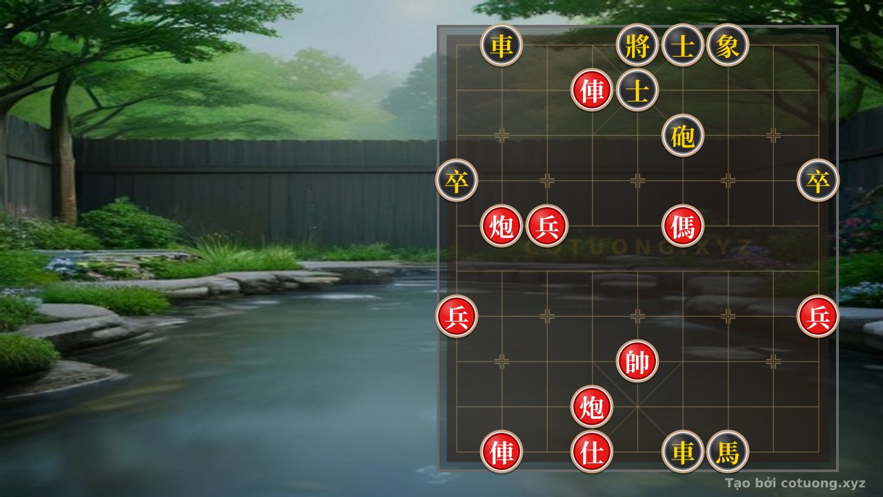 Thế cờ: Golden Trap: Subtle Tactics in the Red Chariot - Black Cannon — Cờ Tướng Online