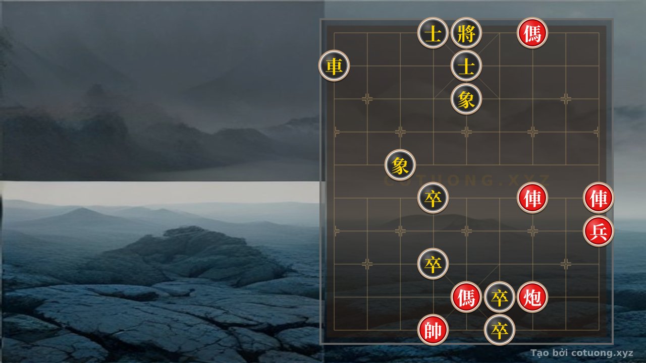 Thế cờ: Red Horse Exchange: Tactical Secrets to Reverse the Game — Cờ Tướng Online