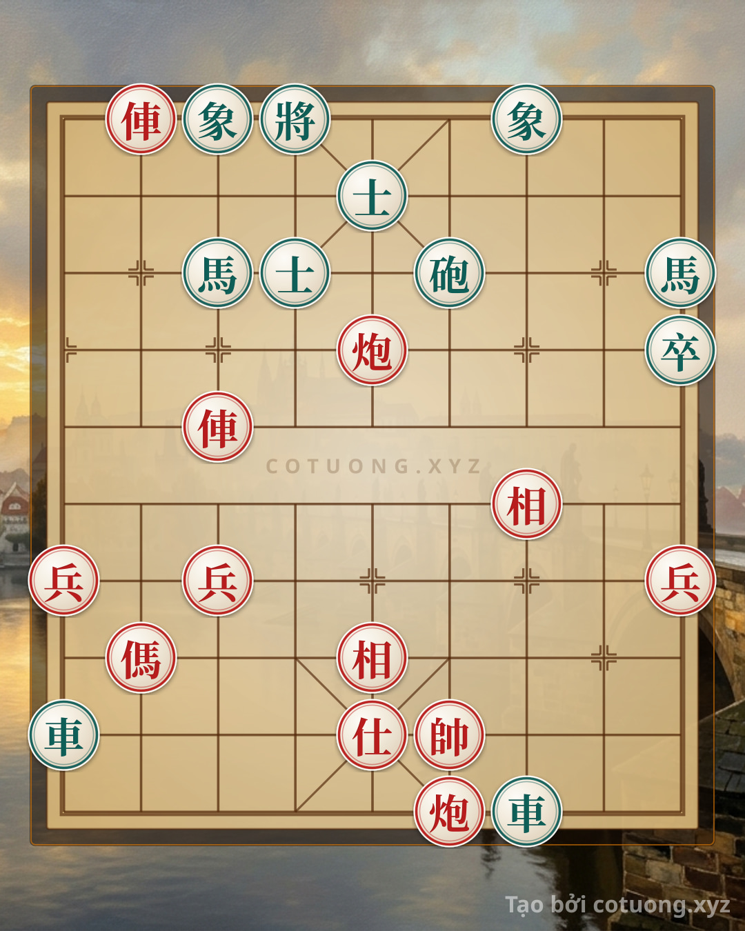 Challenge: Red Chariot Charges Like Fire: Tactics and Strategies in a High-Stakes Xiangqi Battle - Can you solve it?