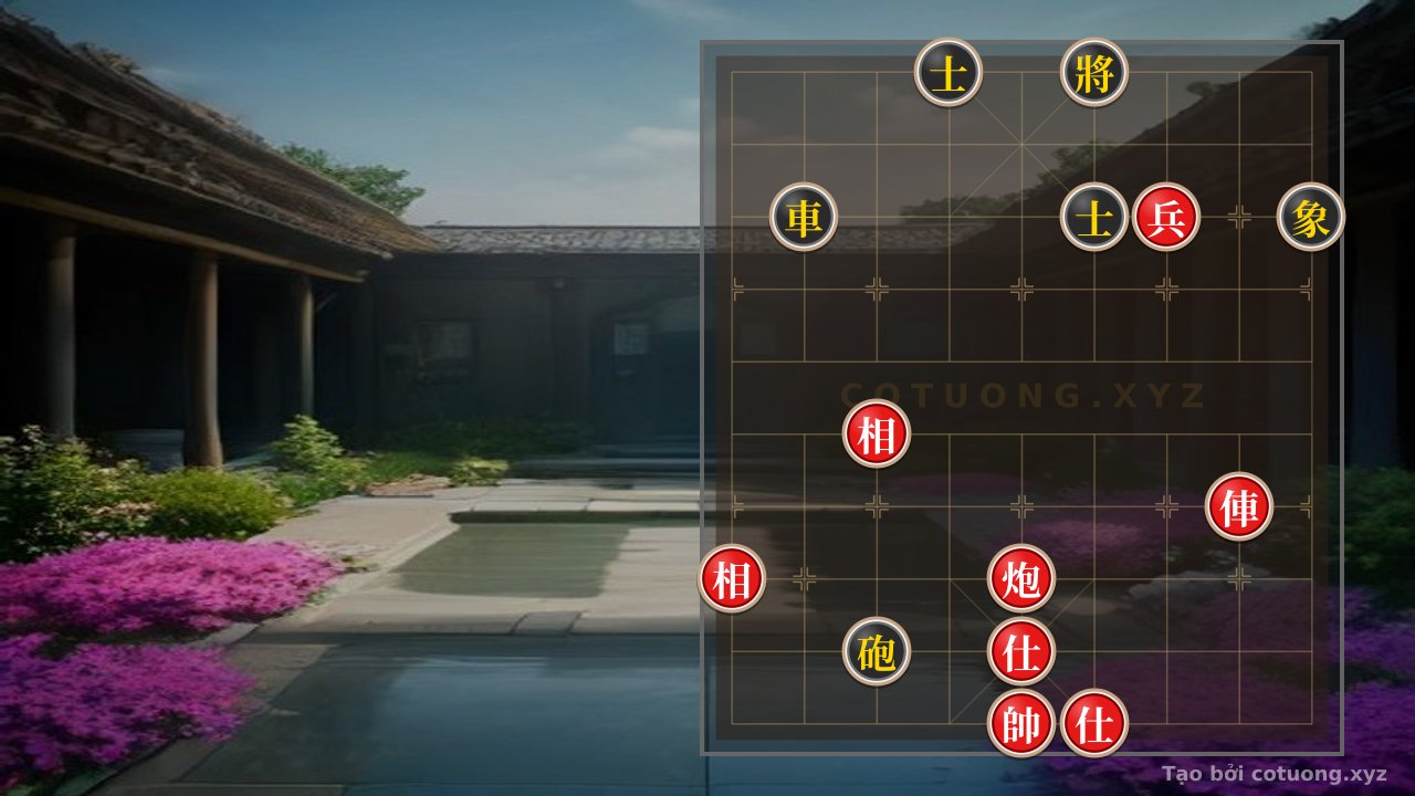 Thế cờ: Xiangqi Rook Cannon Pawn 2 Advisors 2 Elephants Exchange Endgame - Winning Strategy — Cờ Tướng Online