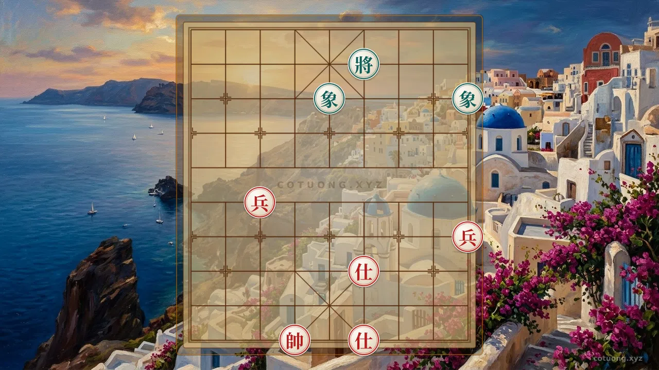 Challenge: Red's Secret to Winning Black in the 'Bishop Pinning Pawn' Formation - Free Chinese Chess Online - Can you solve it?