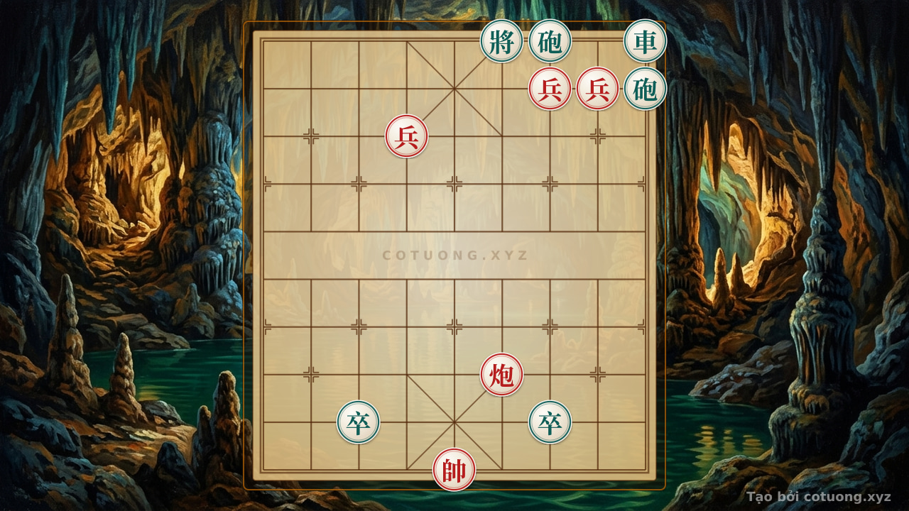 Thế cờ: Red General: 'Cannon vs. Chariot' Strategy to Win the Game — Cờ Tướng Online