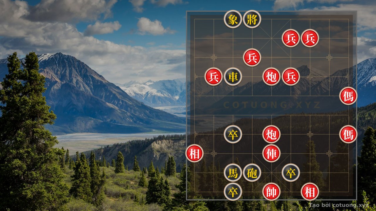 Thế cờ: Red General Chess: The Rook and Horse Battle, Cannon and Chariot Strategy - Master Tactics — Cờ Tướng Online