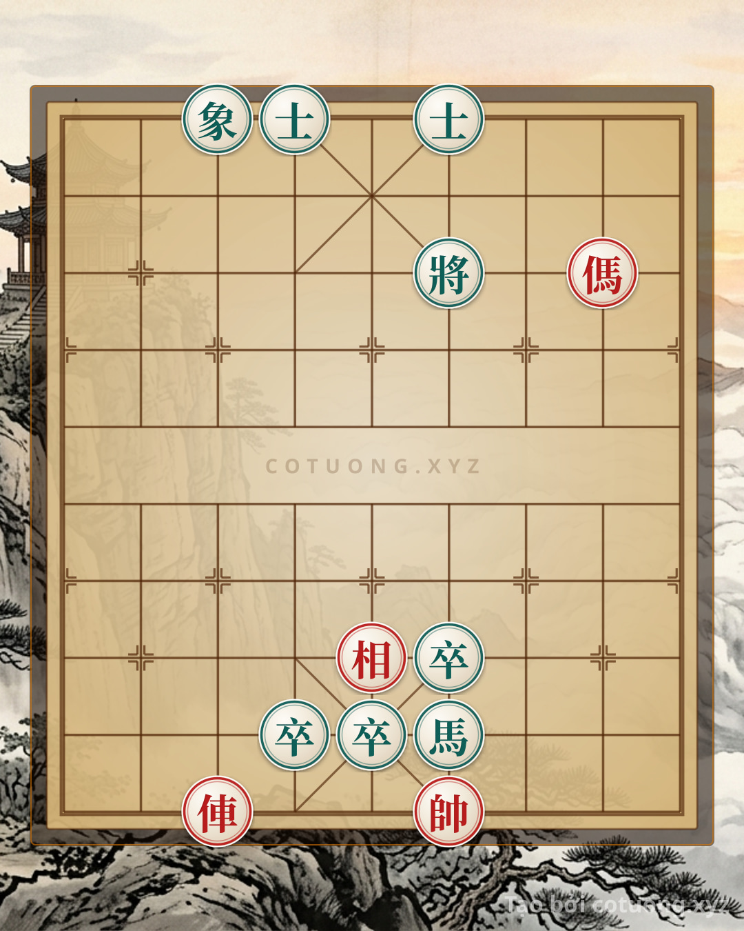 Challenge: Xiangqi Counterattack Surprise: Opening Move to Crush Black's Defense in 3 Moves - Can you solve it?