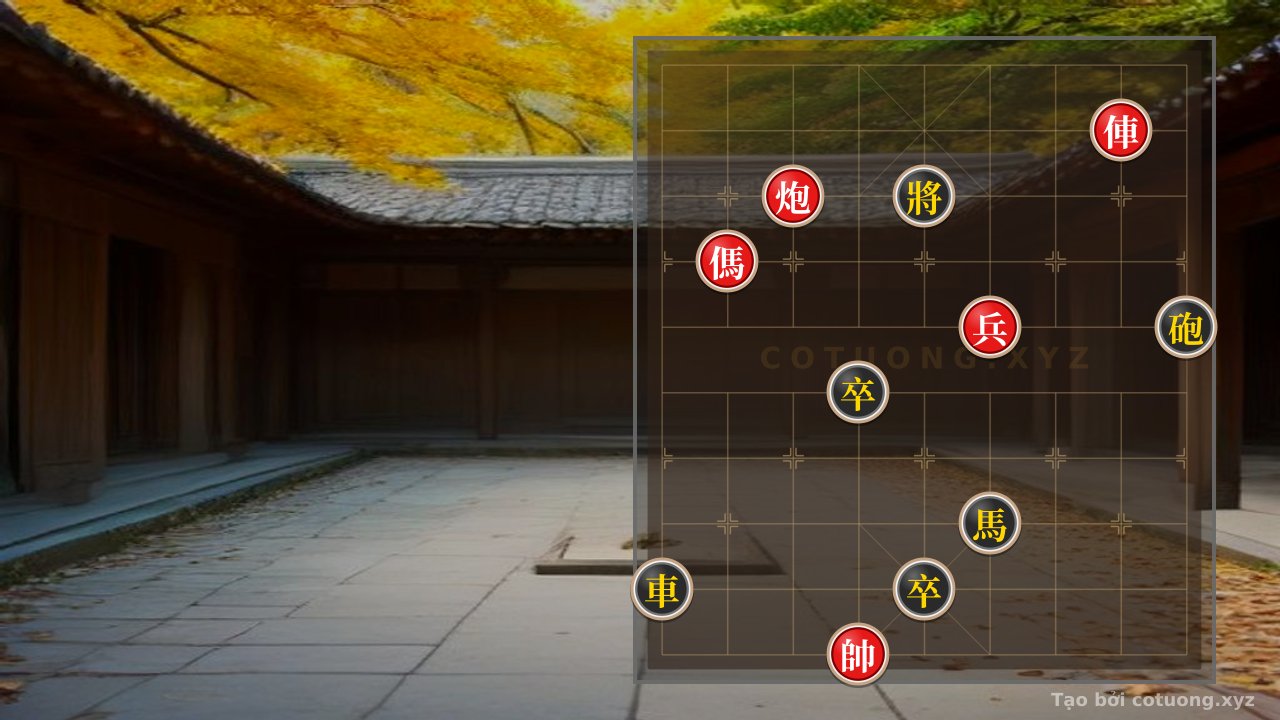 Thế cờ: Xiangqi: Strategy to Defeat the Black Chariot in the Double Horse Formation — Cờ Tướng Online