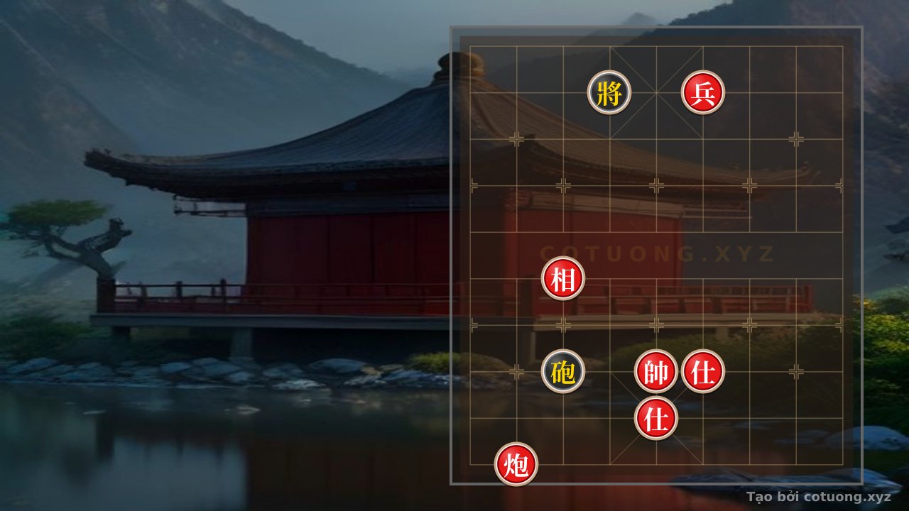 Thế cờ: Cạm bẫy Pháo Đỏ lộ 8: Bí mật của 'Sát thủ Hàng 1' trong thế cờ Tướng Đen lộ 4 — Cờ Tướng Online