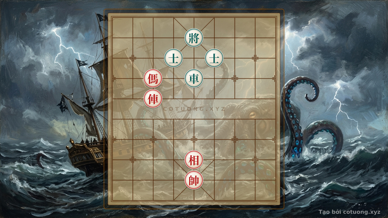 Thế cờ: Red Horse 7.7 - Black Chariot 5.7: A Miraculous Counterattack Strategy in the Xiangqi Opening — Cờ Tướng Online