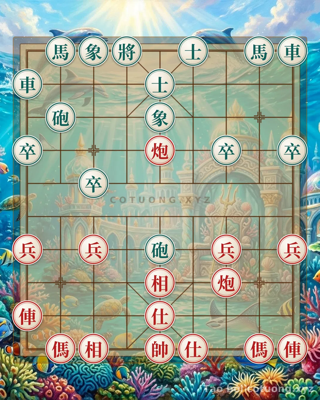 Thử Thách: Cờ Tướng Đỏ: Chiến Thuật 'Song Mã Giao Chân' Trong Trận Bạch Đằng - Bạn có thể giải được?