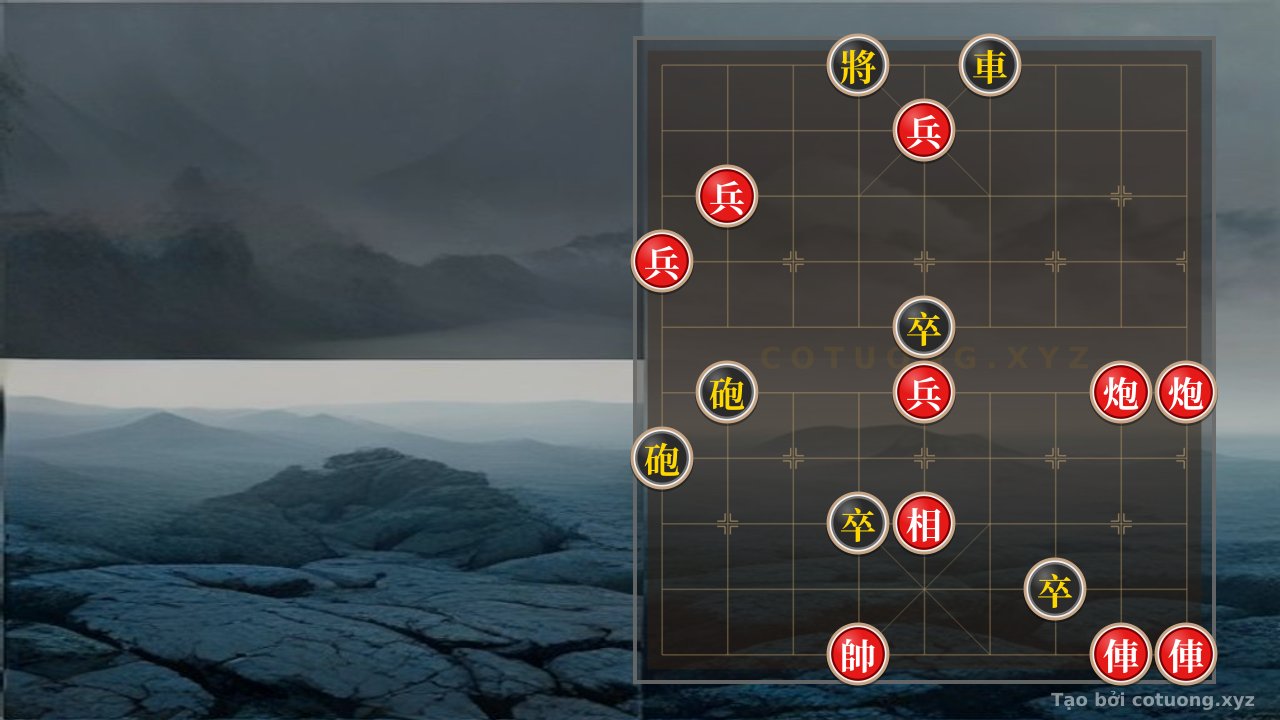 Thế cờ: Xiangqi: Double Horse Leg Traps - AI Master's Guide to Breaking the Red vs Black Formation — Cờ Tướng Online