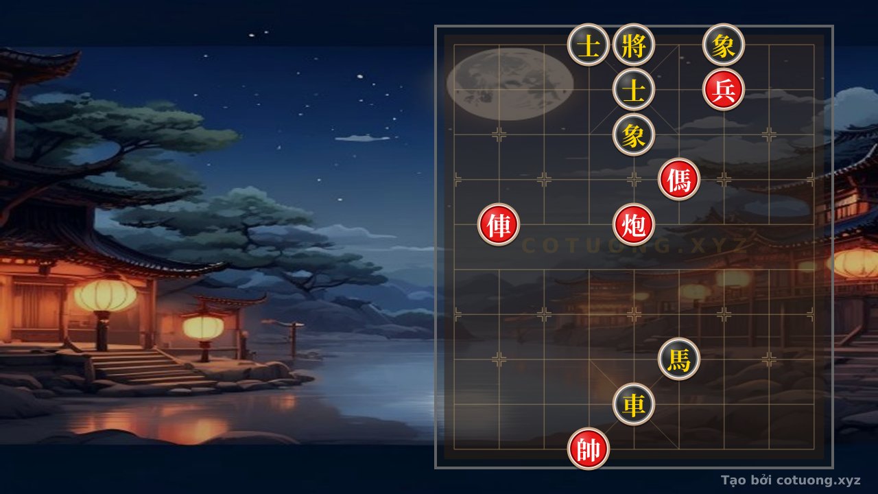 Thế cờ: 'Playing Xiangqi Against the Computer' - Winning with 'Empty Cannon Technique' (Principle of 'Bạch Đằng Opening') — Cờ Tướng Online