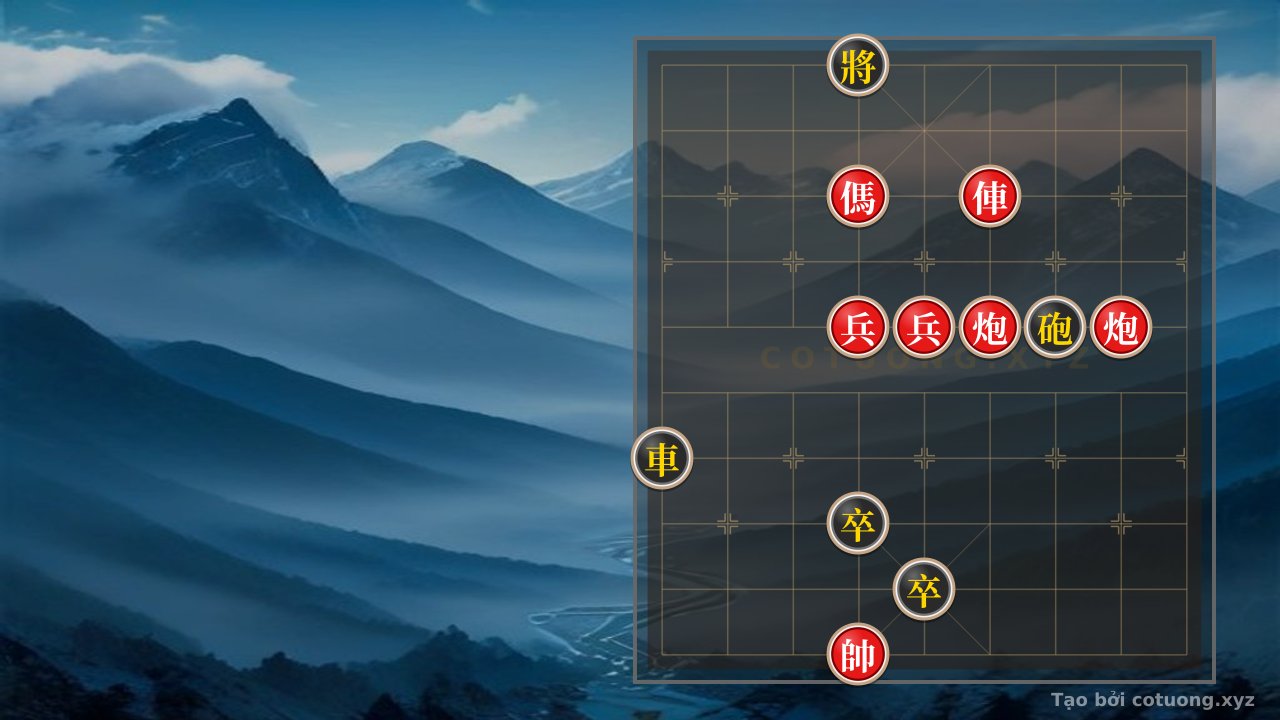 Thế cờ: Red General: The Double Horse vs. Chariot Strategy - The Patience of the Master — Cờ Tướng Online