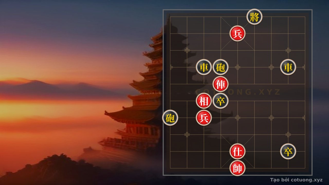 Thế cờ: Xiangqi: The Black Trap Like Ngọa Tào - Learning the First Move of Red — Cờ Tướng Online