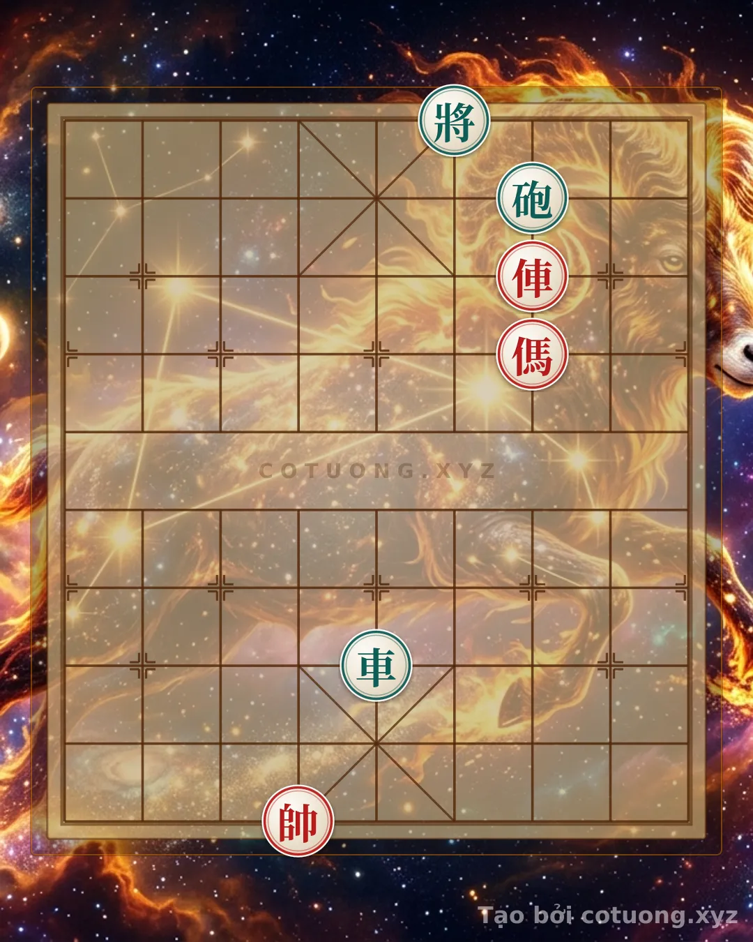 Challenge: Red General's Victory: Chariot Rush, Horse Legs - Peak Battle - Can you solve it?