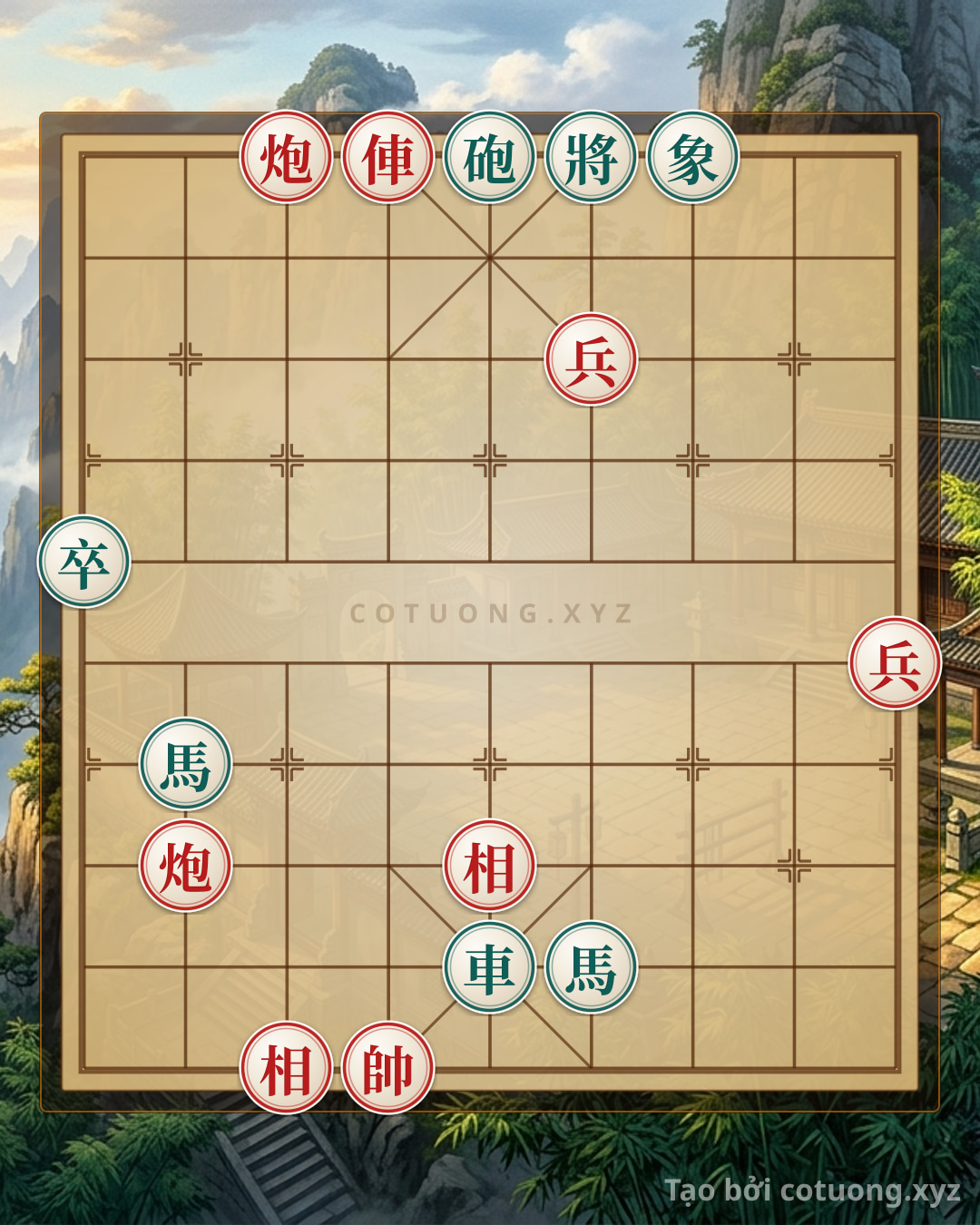 Challenge: Bloody Counterattack: Red Cannon Breaks the Black Defense Elephant's Fort After 3 Moves of Sneaky Tactics - Can you solve it?