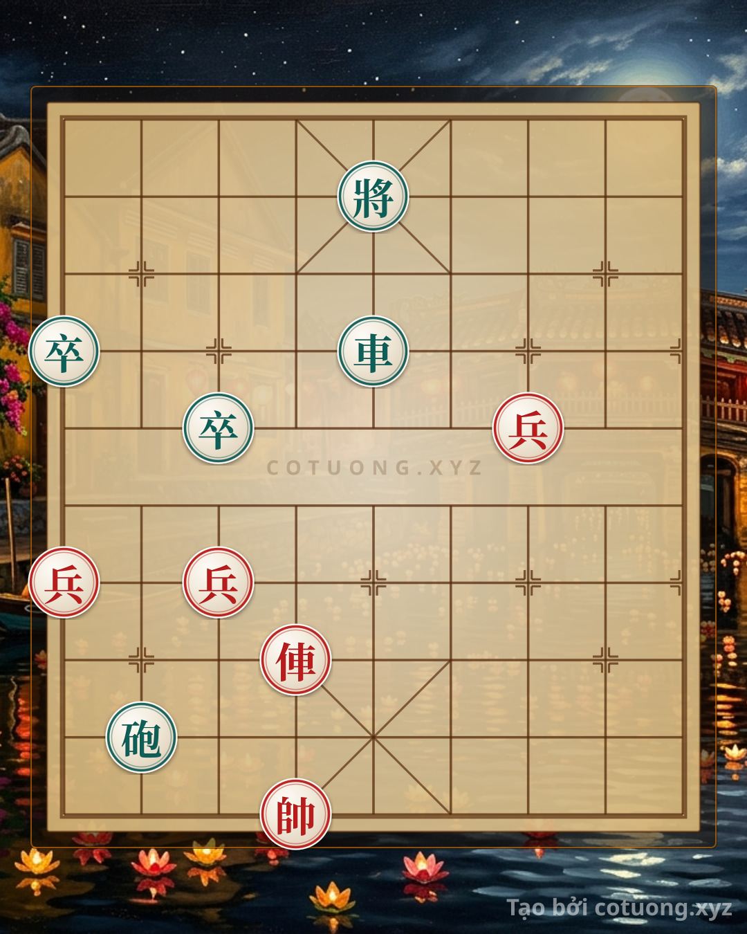 Challenge: Red General Wins the Battle: The Strategy of the Red Chariot's Charge and Cannon's Escape - Lessons for Beginners - Can you solve it?