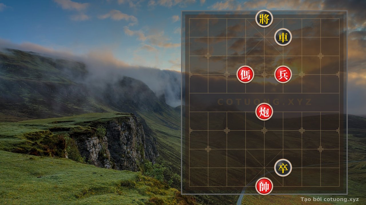 Thế cờ: Historical Xiangqi: Red Cannon Shoots Straight, Black Chariot Overwhelms - 36 Moves in the Battle of Xichibi — Cờ Tướng Online