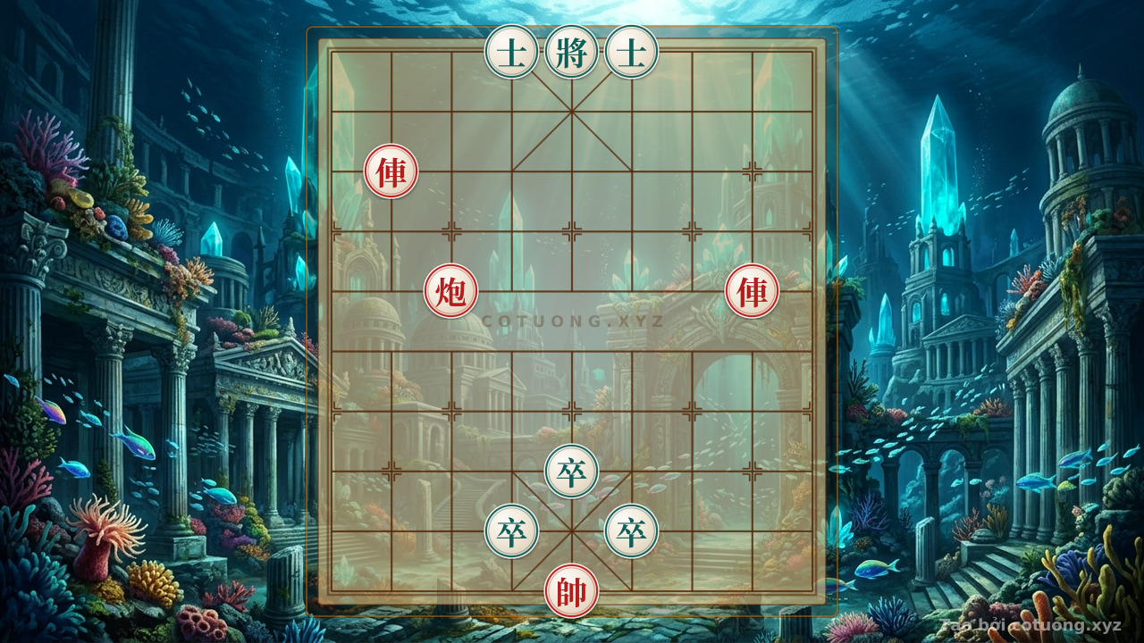 Thế cờ: Trap Strategy: Unexpected Counterattack from the Xipang Formation — Cờ Tướng Online