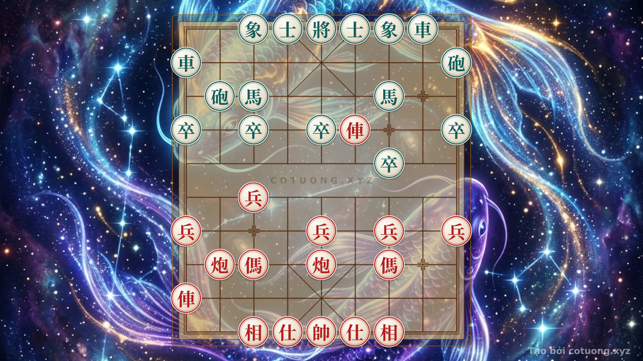 Thế cờ: Classic Checkmate: When the Red Chariots Face the Black Horses - Mastering Xiangqi from Beginner to Grandmaster — Cờ Tướng Online