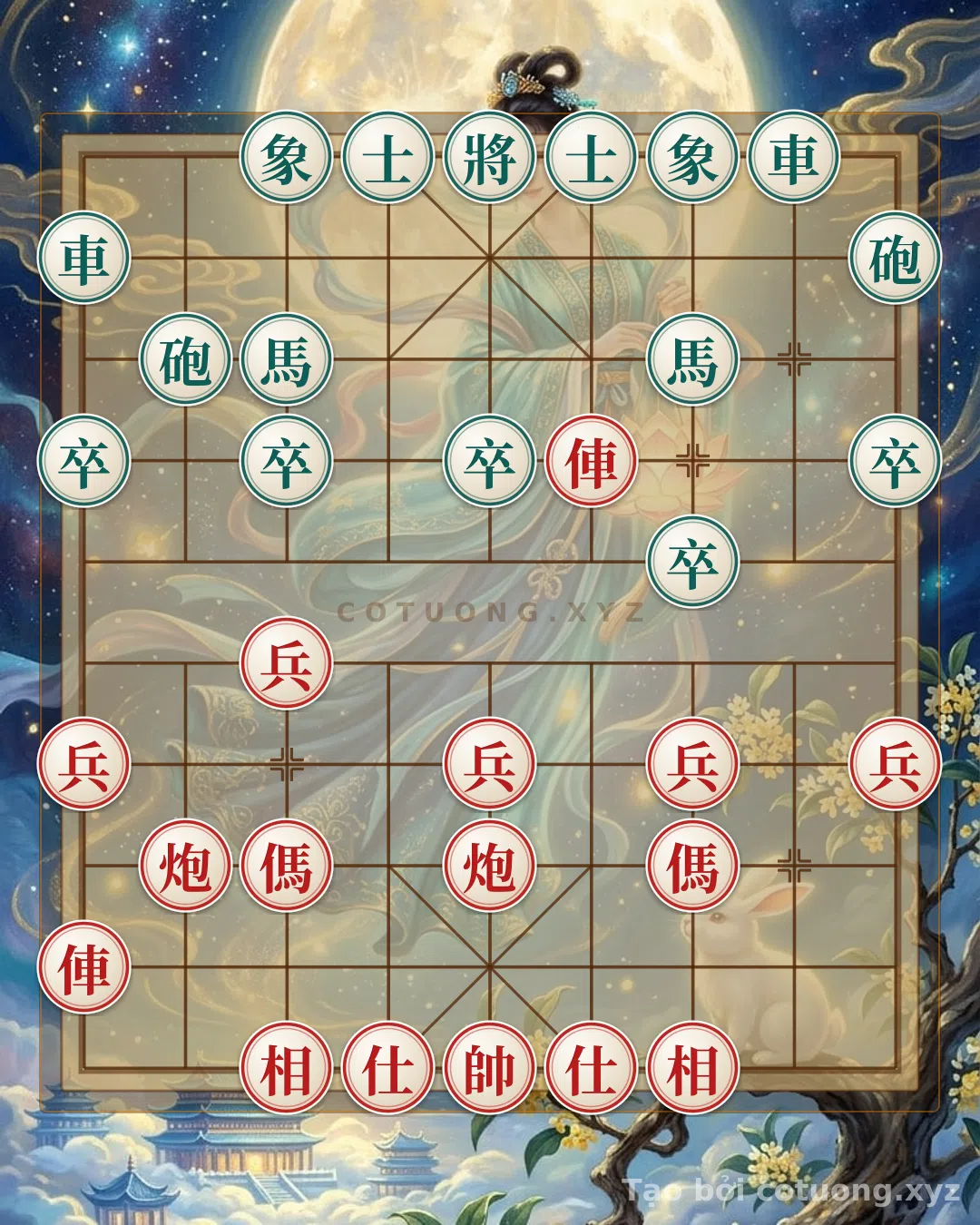 Challenge: Classic Checkmate: When the Red Chariots Face the Black Horses - Mastering Xiangqi from Beginner to Grandmaster - Can you solve it?