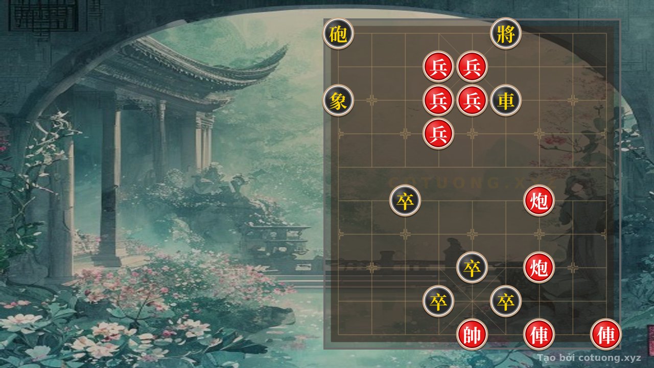 Thế cờ: Xiangqi: Defensive Strategies Against the Red Double Rook Formation - Core Tactics for the Black Player — Cờ Tướng Online