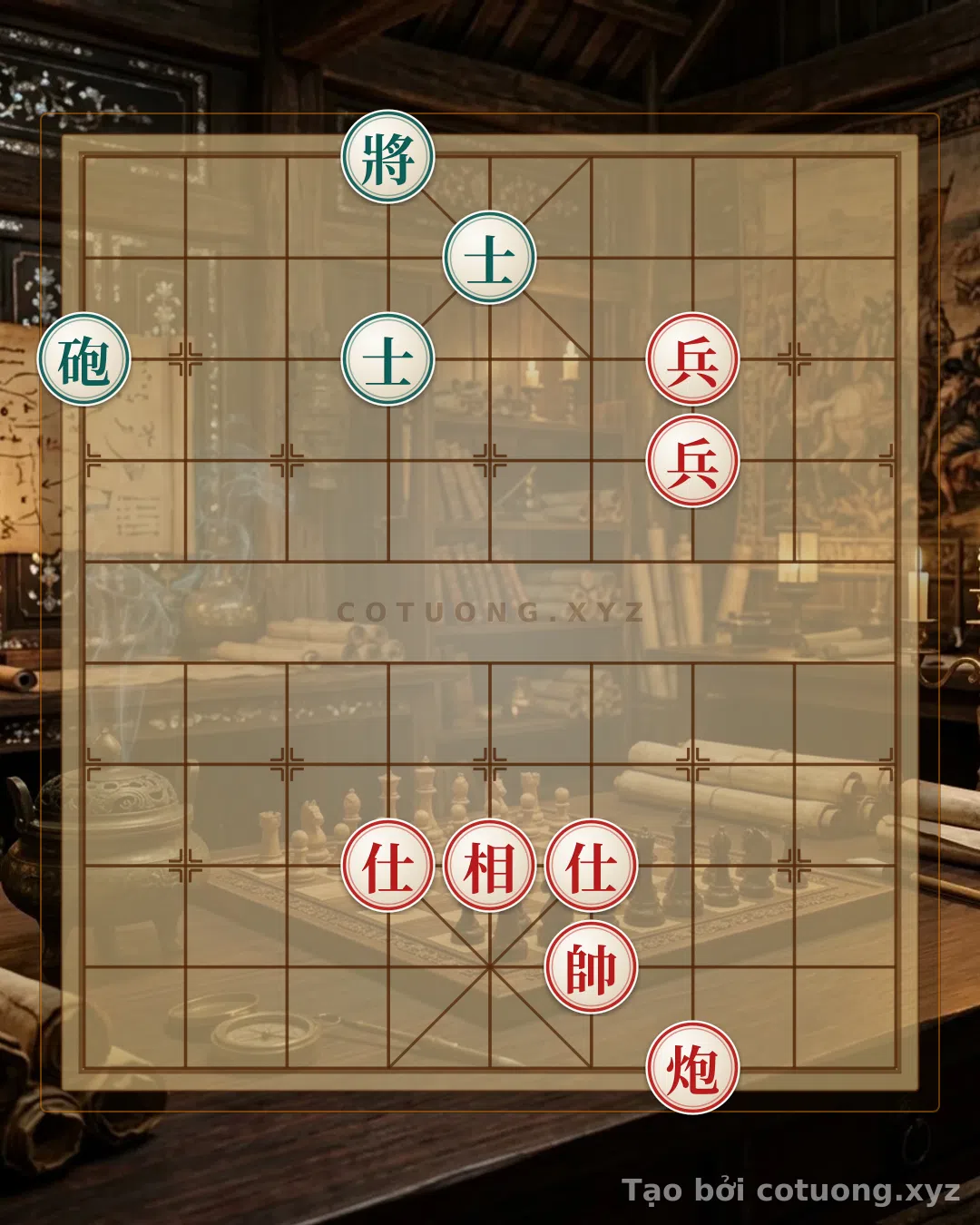 Challenge: Mystic General: Decoding the 'Lone Cannon in Enemy's Heart' Strategy - When the Black General Reveals Itself Before the Wave - Can you solve it?