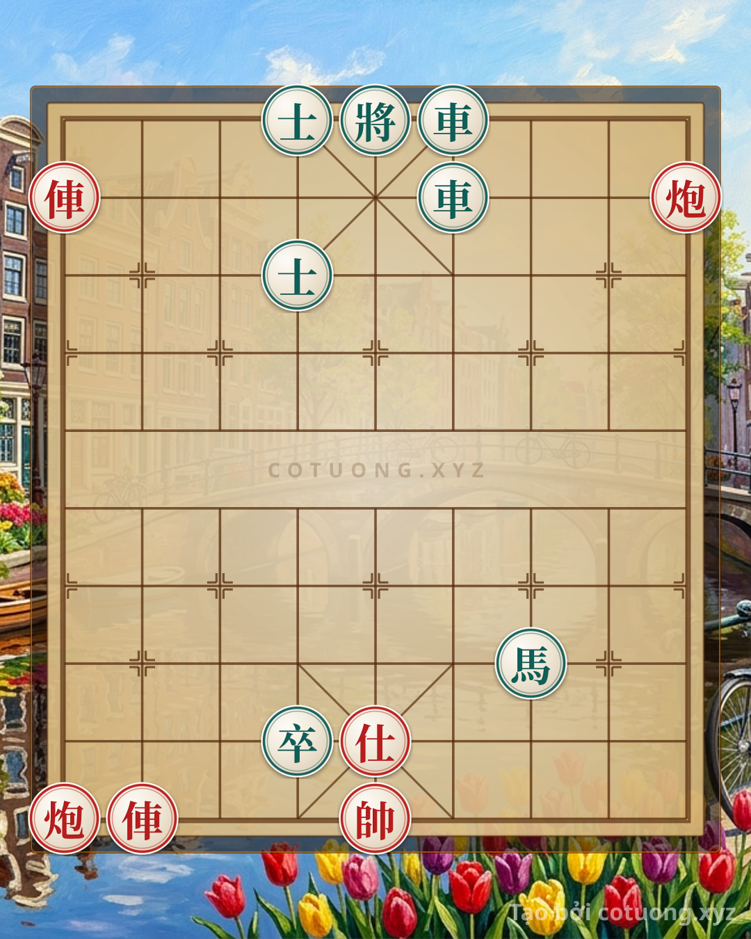 Challenge: The God of Chess: 2 Rooks, 2 Cannons and Advisors Launch a Brutal Attack - Can you solve it?