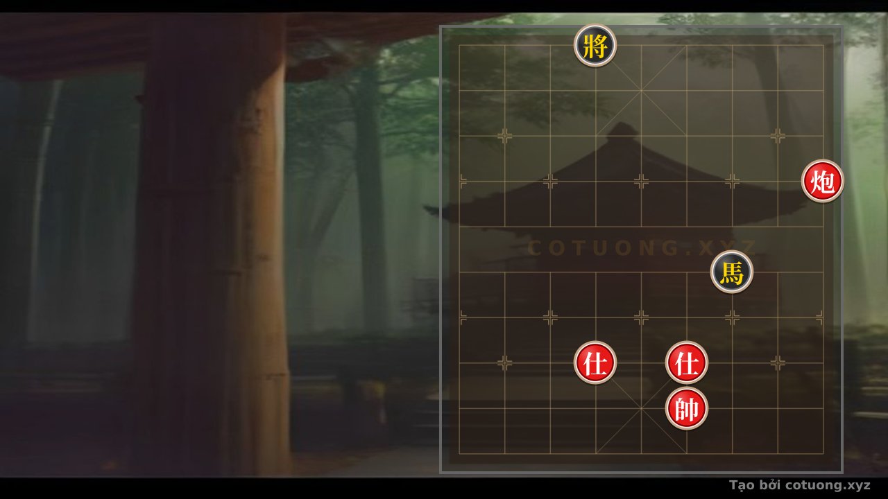Thế cờ: Forced Red Chariot Checkmate in 3 Moves - Guaranteed Win Level 5 — Cờ Tướng Online