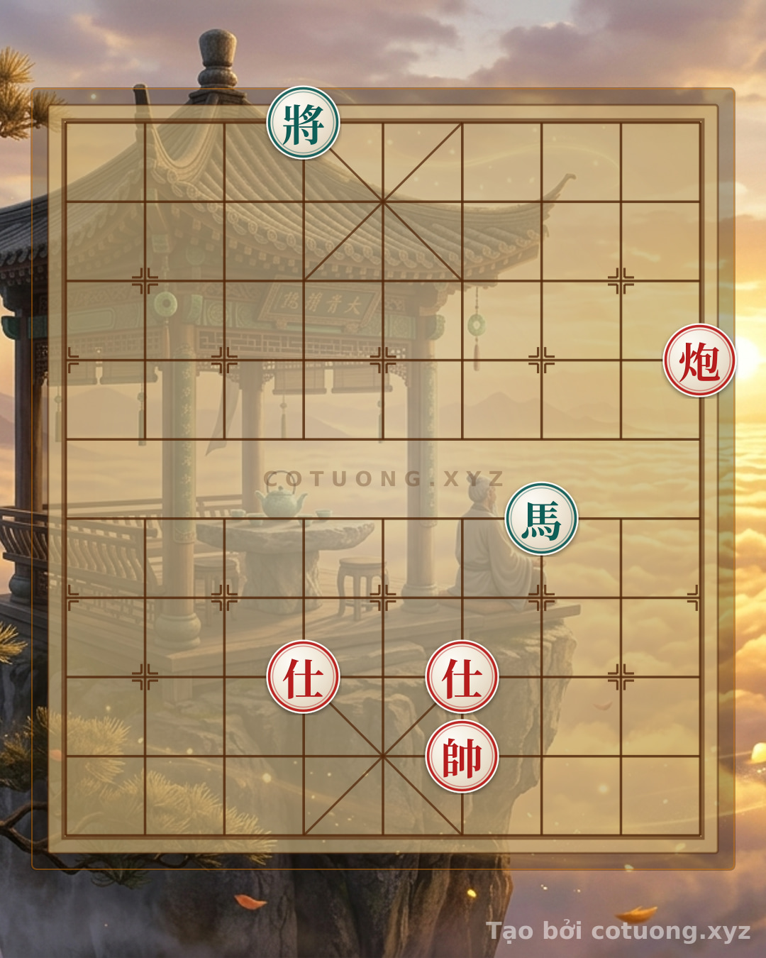 Challenge: Forced Red Chariot Checkmate in 3 Moves - Guaranteed Win Level 5 - Can you solve it?