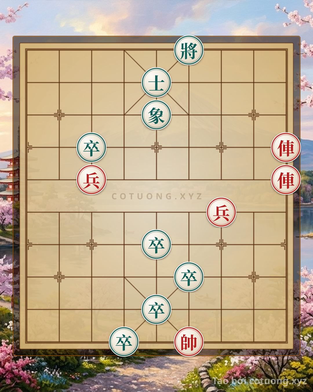 Challenge: Practical Tactics: 2 Rooks 2 Pawns vs. 5 Pawns Bishop Elephant - Defensive Counterattack Strategy - Can you solve it?