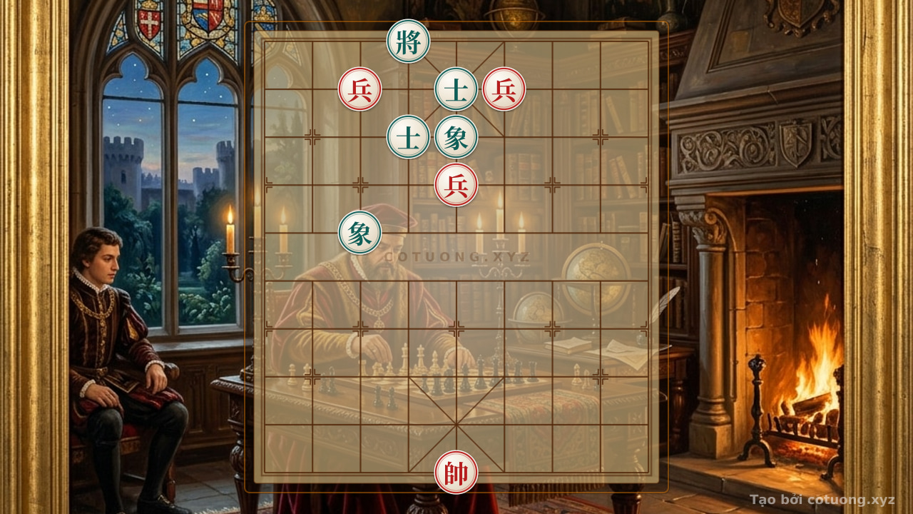 Thế cờ: Xiangqi (Chinese Chess) Strategy: Defense Against the 'Piercing Heart' Formation - Defeating Red in 3 Moves — Cờ Tướng Online