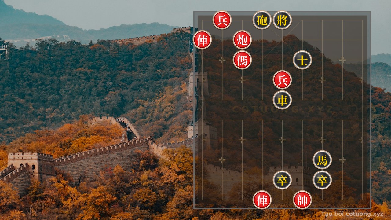 Thế cờ: Double Horse Exchange: The Secret to Checkmate in 6 Moves — Cờ Tướng Online