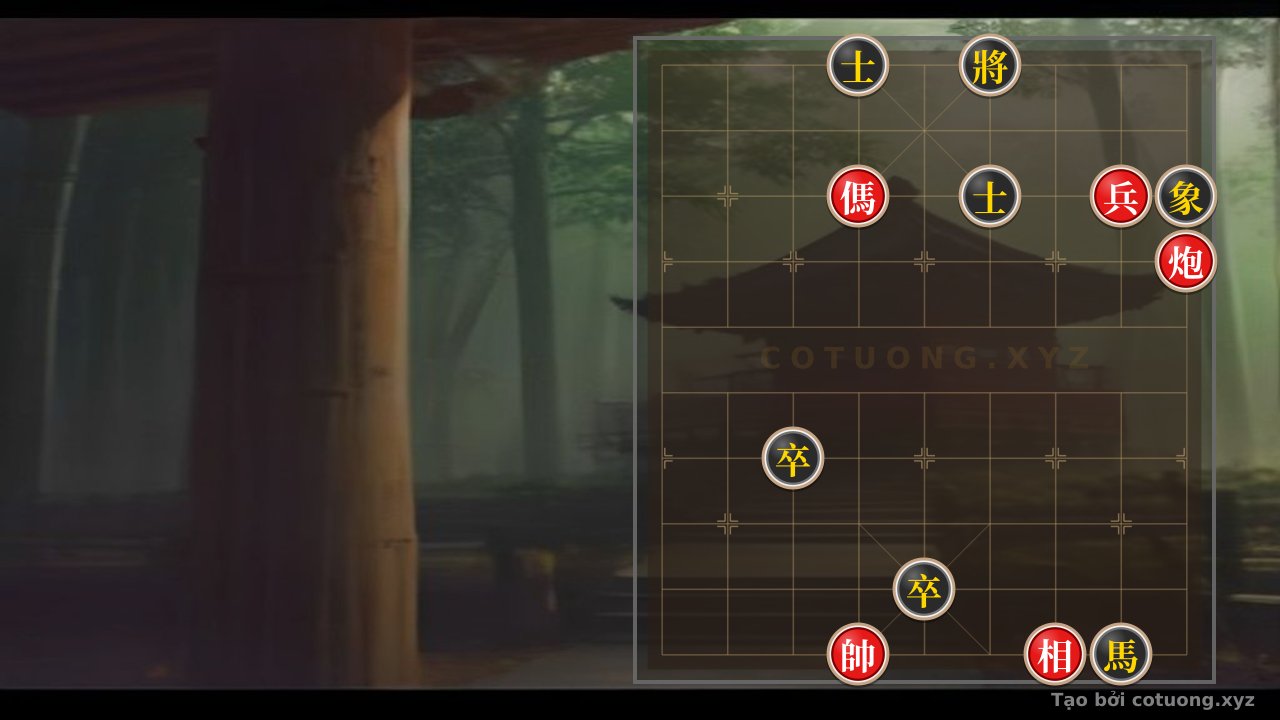 Thế cờ: Xiangqi: The Battle of the Twin Horses – The Decisive Clash — Cờ Tướng Online