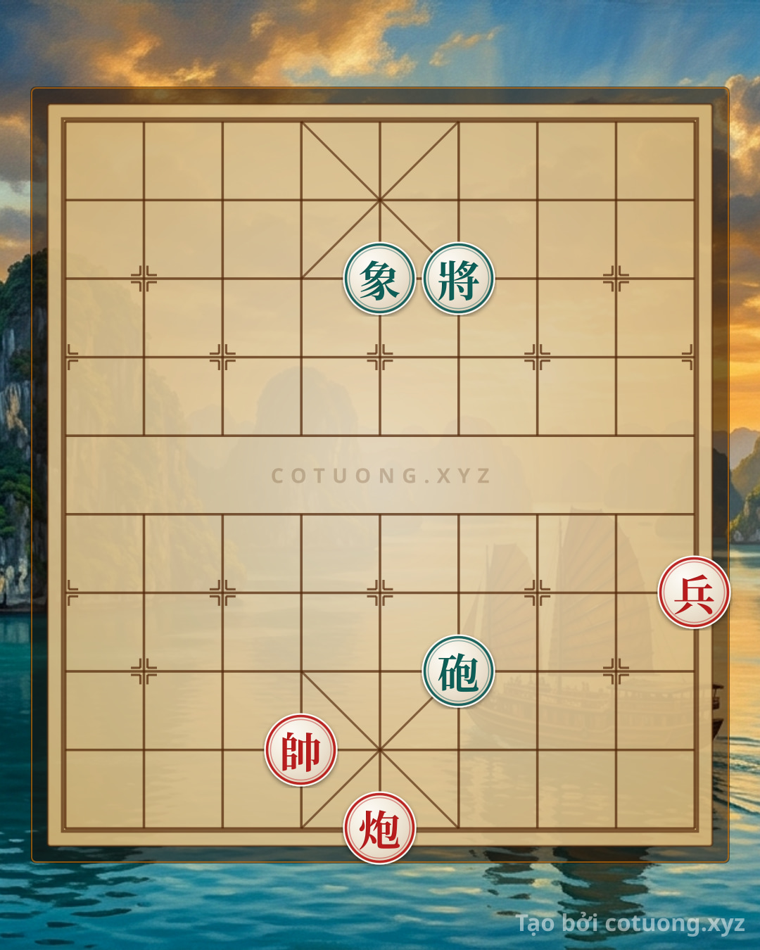 Challenge: Red Piece Escape Strategy: The Cannon King Trap and How to Defuse It - Can you solve it?