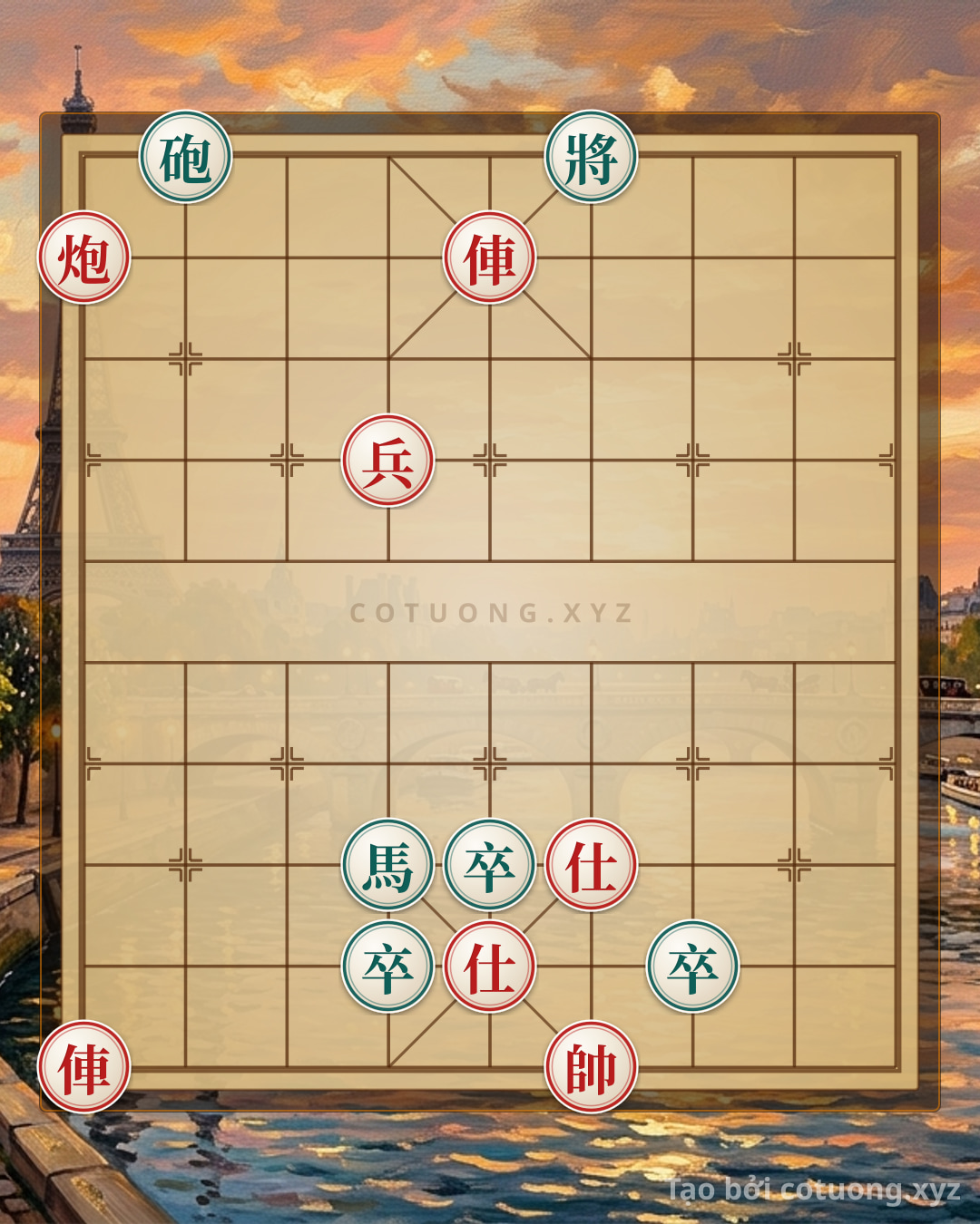 Challenge: Red General Chess: The 5-Move Strategy to Beat Black - Can you solve it?